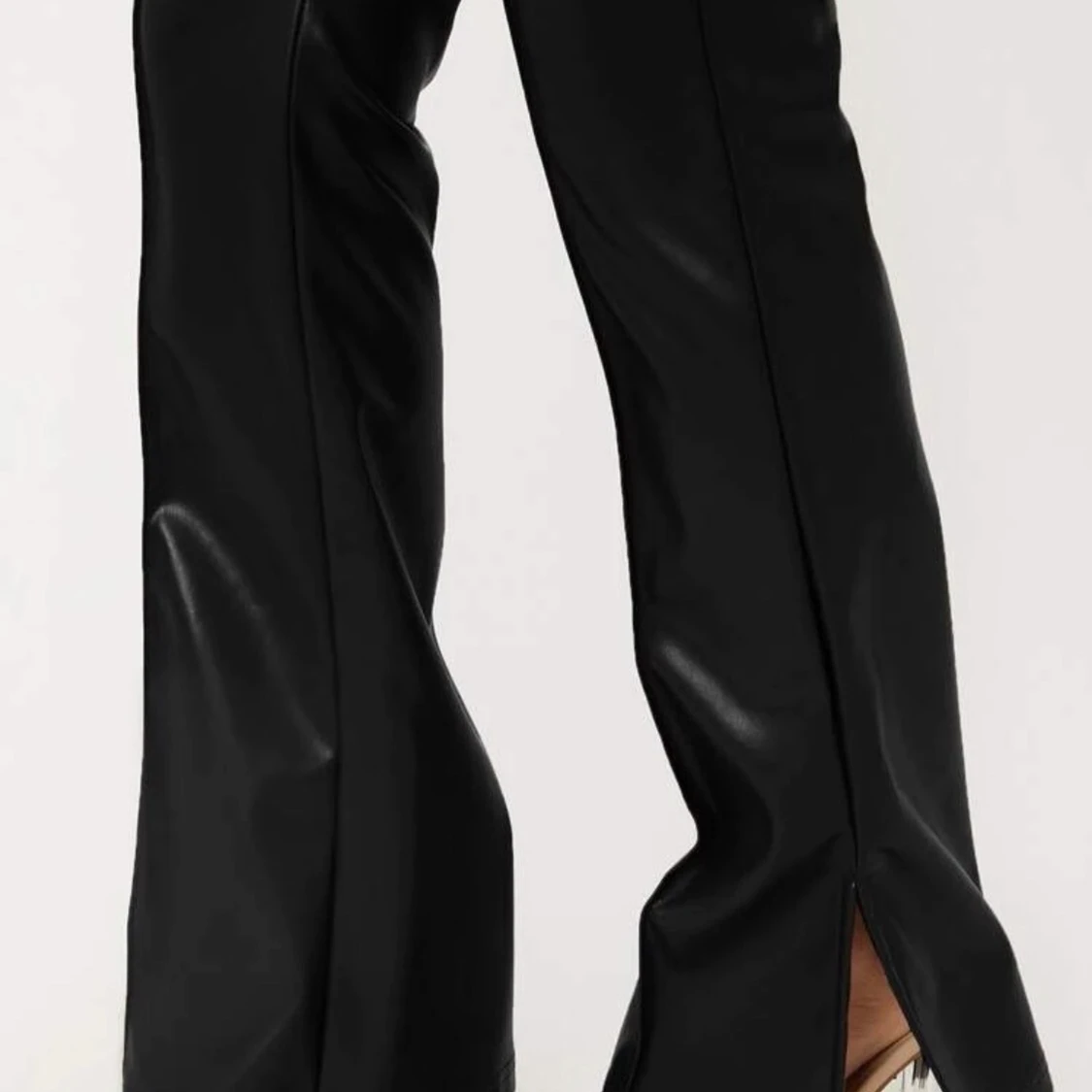 Skinnbyxor svarta bootcut  - 91