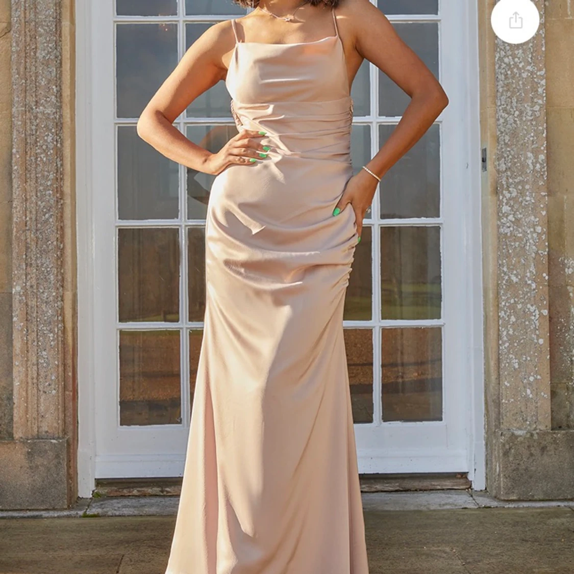 Balklänning Champagne Chi Chi London - 90