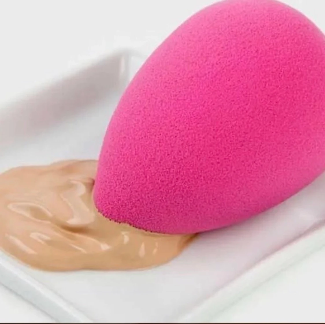 4st Makeupsvampar (Svart,Rosa)