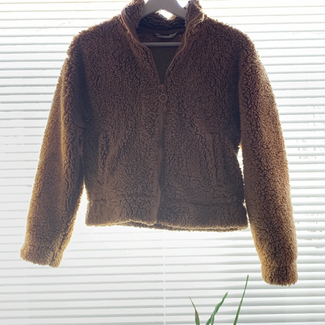 brun teddybear jacka <3  - 90