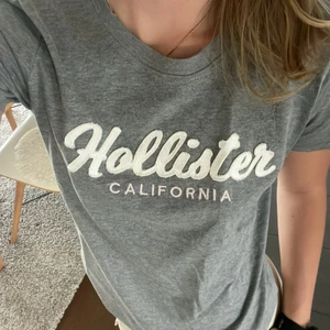 Hollister t-shirt  - En grå snygg hollister t-shirt som passar till allt😇
