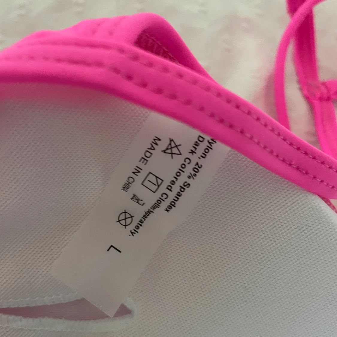 Neon rosa bikini - 91