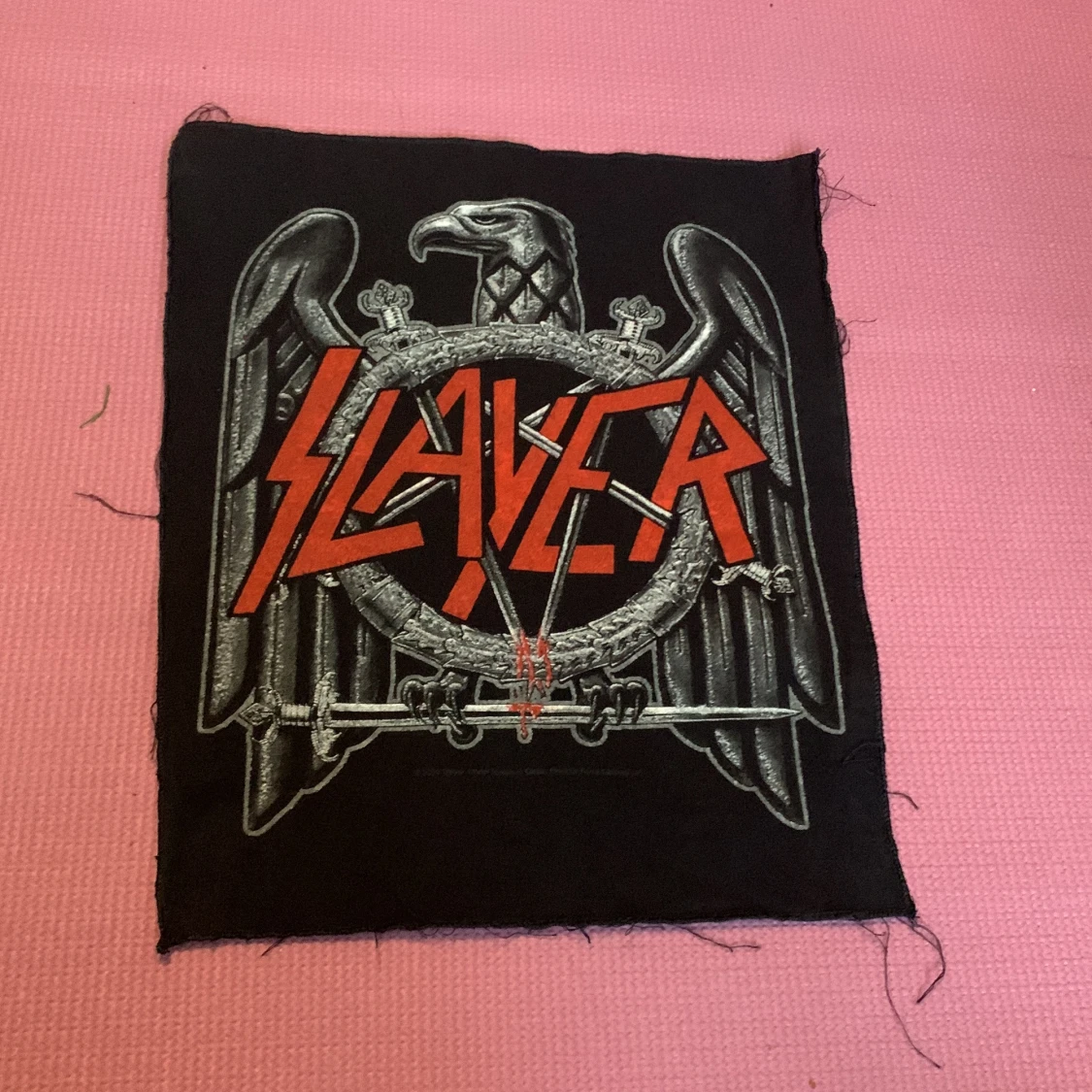 Slayer backpatch 