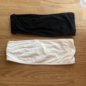 Tubtoppar - Säljer dessa 2 tubtoppar i storlek 34. Gratis frakt. 50kr för båda. 