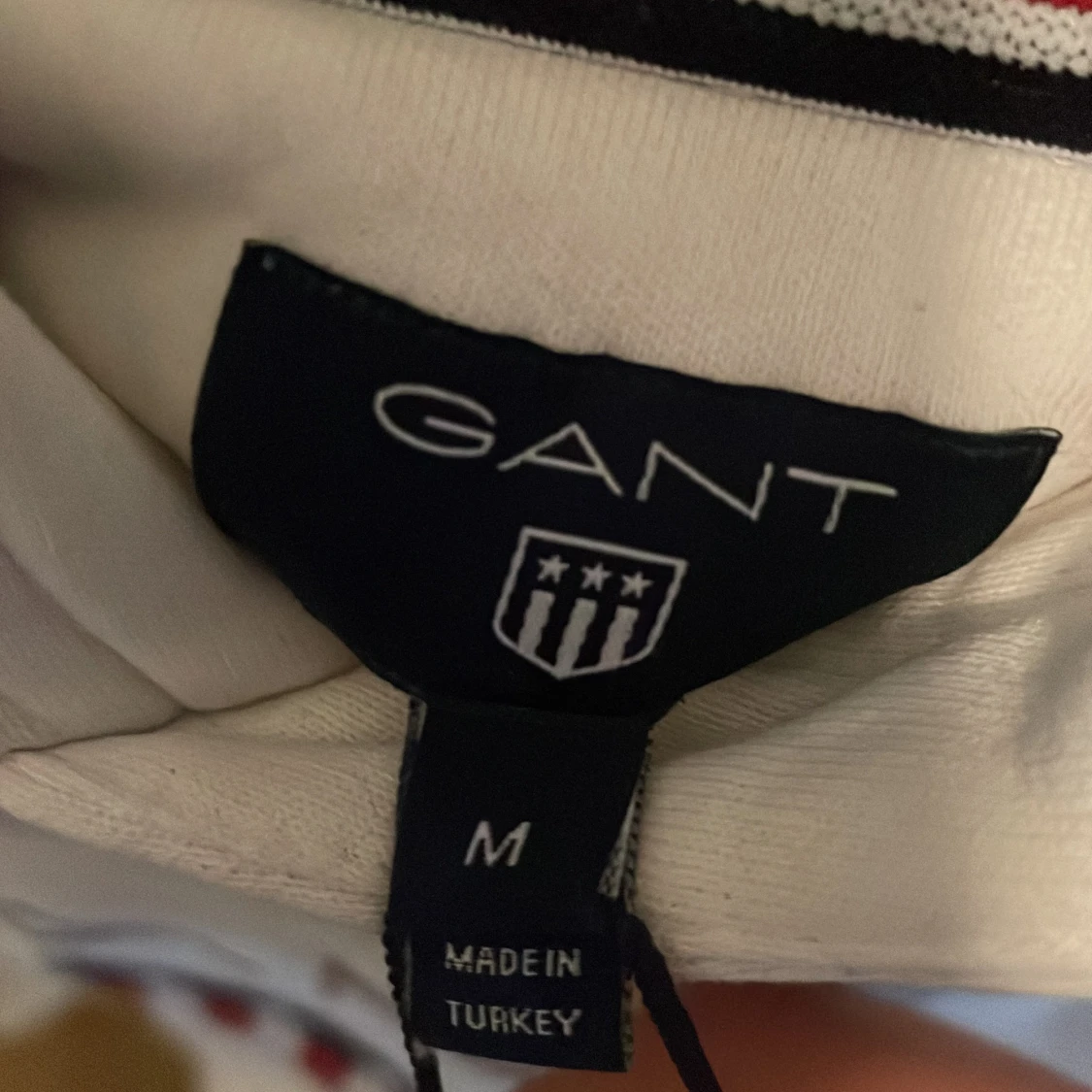 Vit gant hoodie
