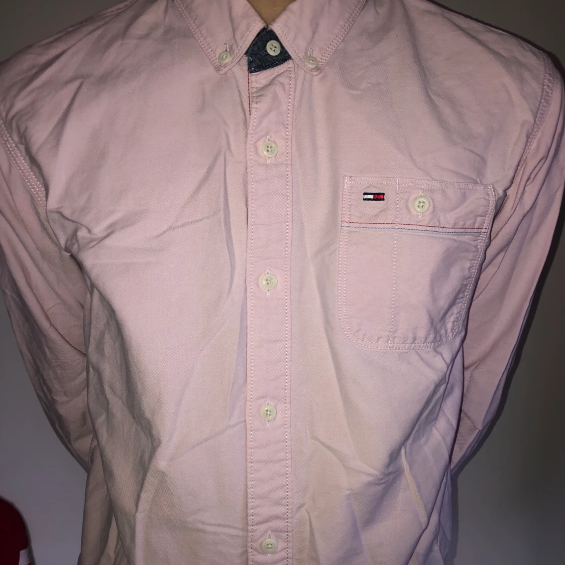 Rosa Tommy Hilfiger skjorta