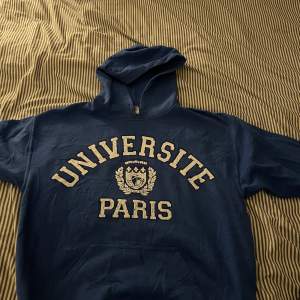 Blå vintage hoodie
