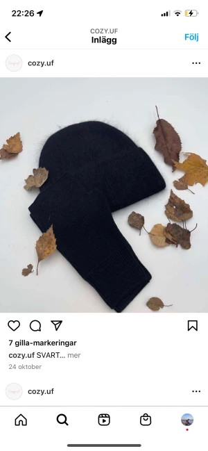 Mössa från något uf - Beställde en mössa från ett uf företag passade inte mitt huvud därför jag säljer den. Lånade bilder