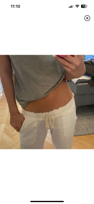 Slutsålda linnebyxor!  - Slutsålda linnebyxorna från Zalando. Bud från 200 eller köp direkt för 600 kr. ❤️De är helt oanvända med lappen kvar. Jag har både storlek s och storlek M