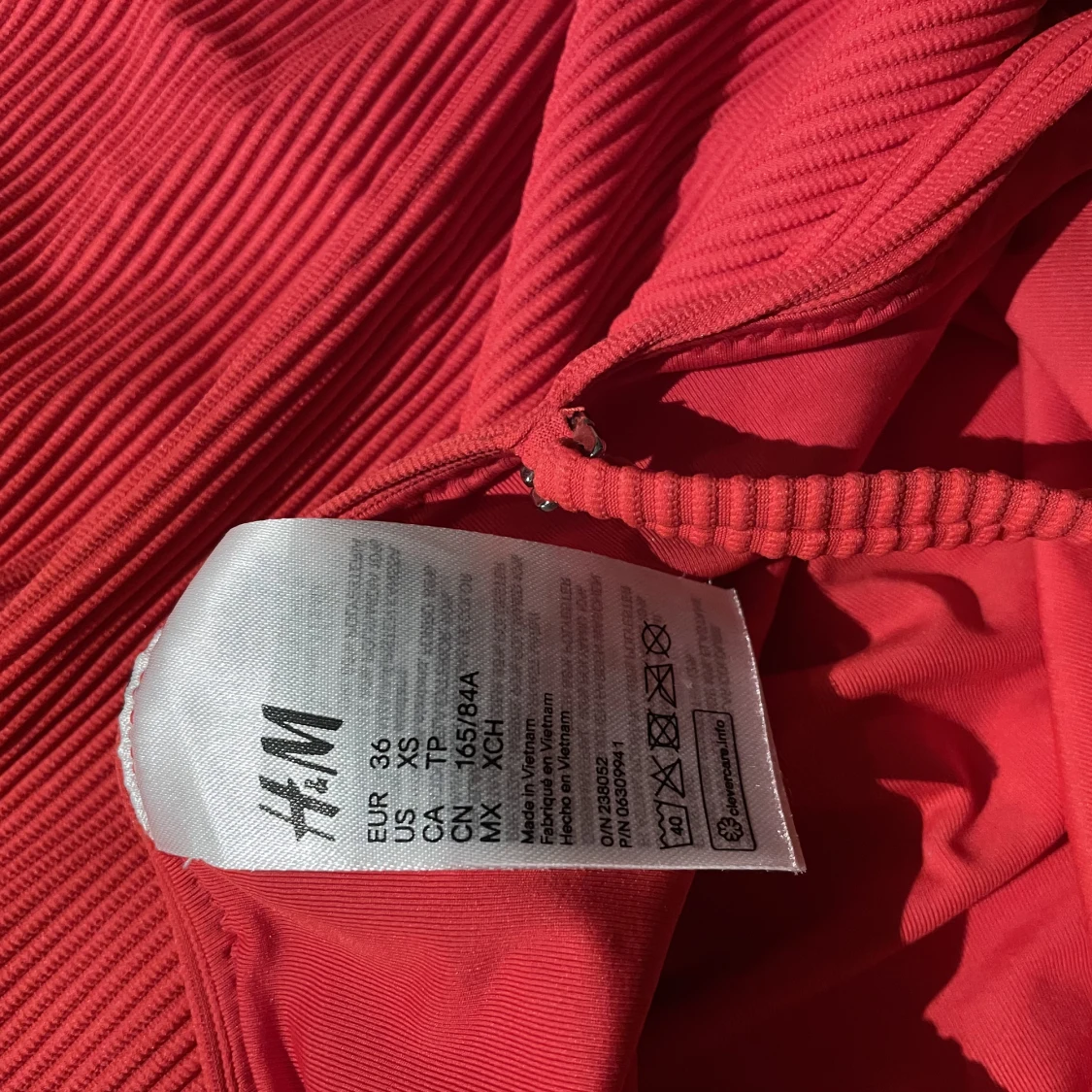 Röd baddräkt  - 91