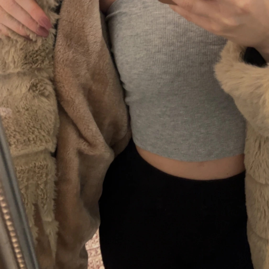 Vinterjacka med päls - 91