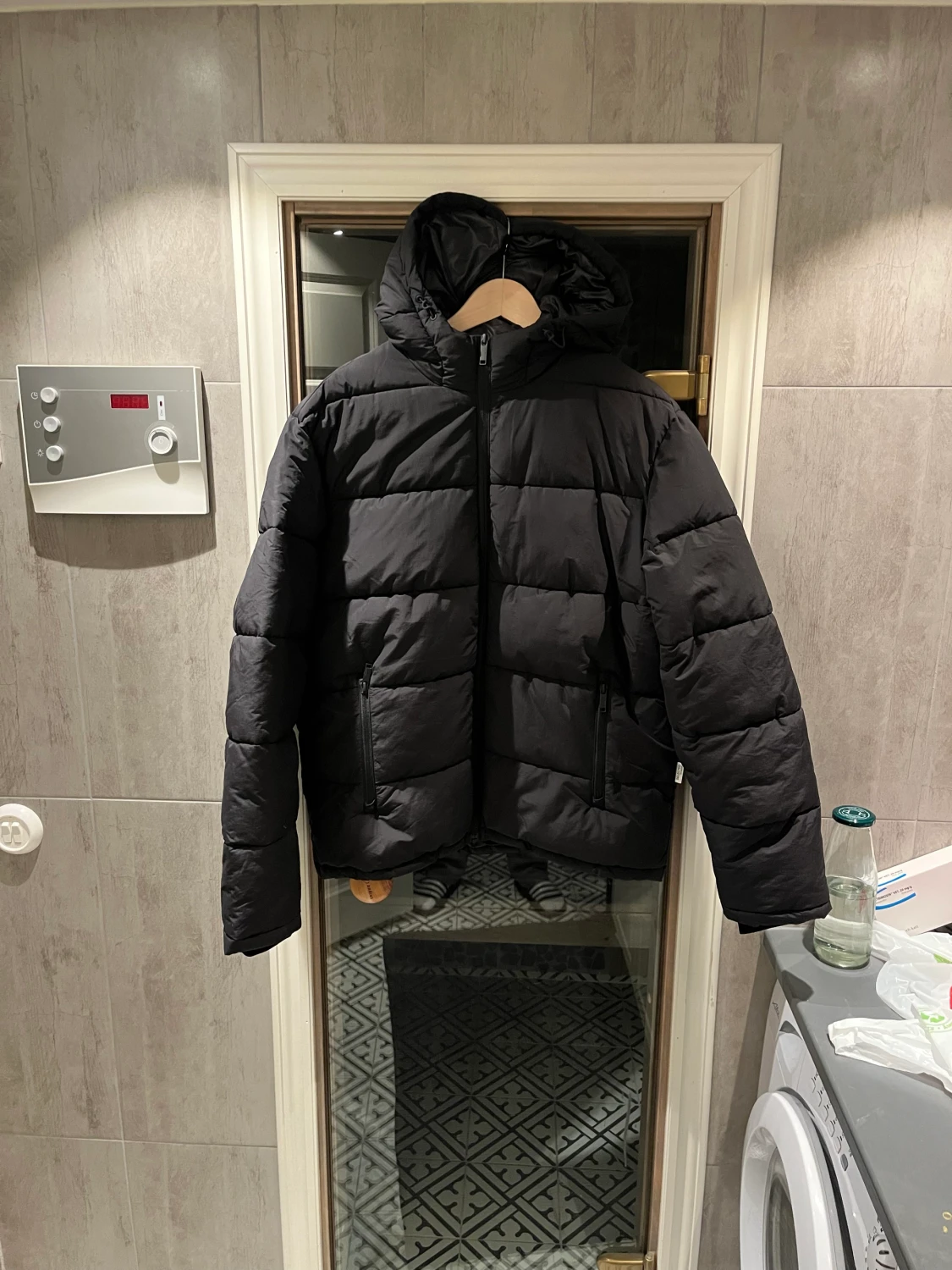 Vinterjacka svart herr strl L