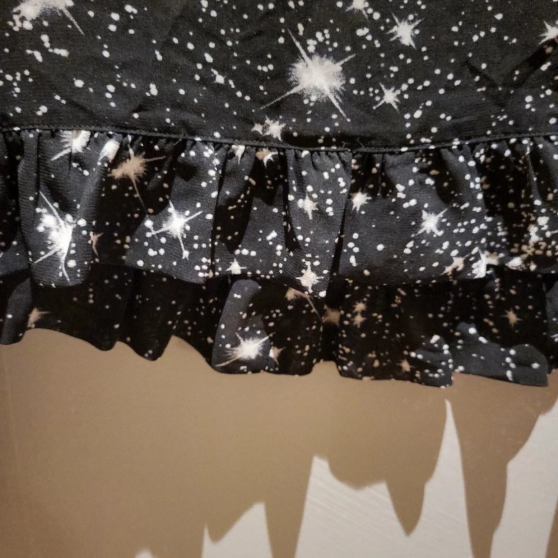 Svartvitt klänning - 90