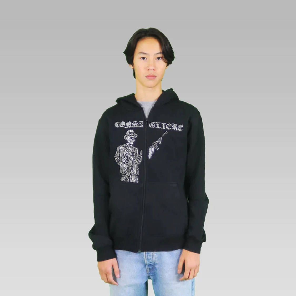 Costino rhinestone hoddie