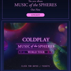 2x Coldplay biljetter sökes 11-12 juli - Hej! Söker 2st ståplatser till Coldplay 11 juli eller 12 juli. 😊