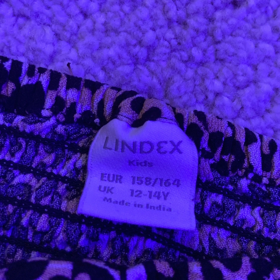 Jätte fin leopard top - 91