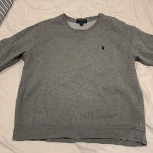 Grå polo Ralph lauren tröja - En grå polo Ralph lauren tröja i väldigt bra skick 