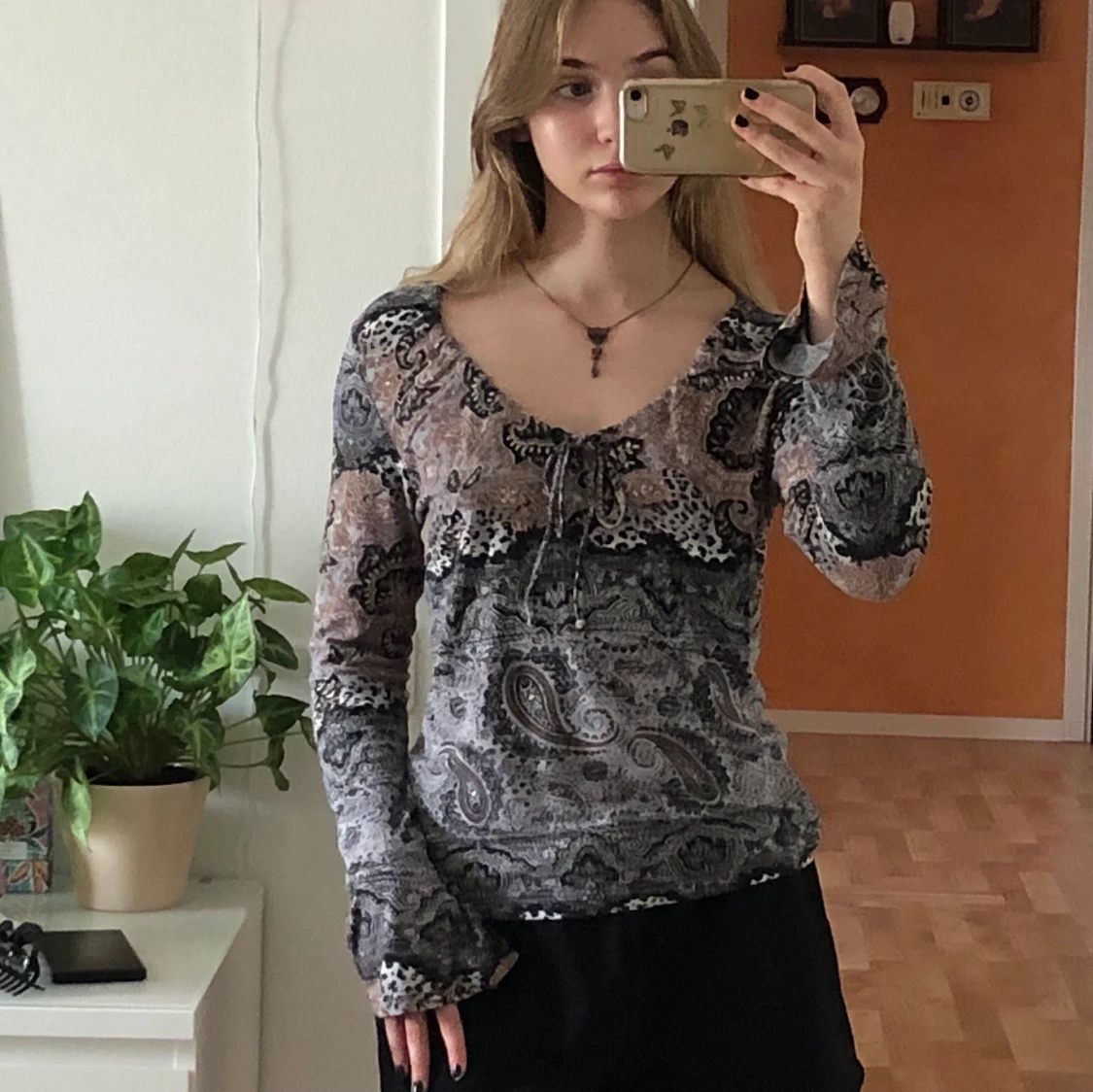 Långärmad tröja mönster - 90