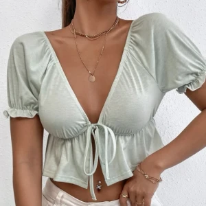 Fin tröja 🤍 - En somrig topp🤍  Helt oanvänd, endast testad, kommer inte till användning 🤍