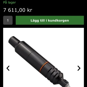 Tatuerings maskin - • cheyenne Hawk PEN- svart • Critical AtomX strömförsörjning - svart   Produkten säljs på grund av ingen användning. Har slutat tatuera och så vill jag bli av med min tatuerings maskin. Han haft den i 8 månader och den kommer inte längre i användning. 
