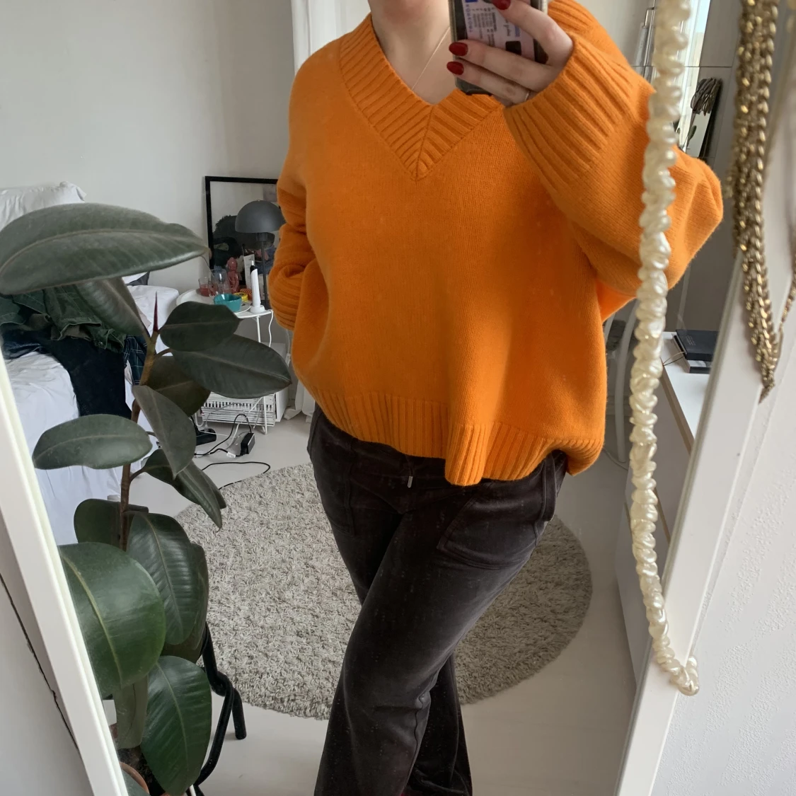 V-ringad tröja - 90