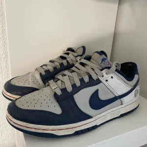 Nike dunk low  - Nike dunk low EMB 75th anniversery Brooklyn nets i storlek 40.5 men passar 40 och 41. jätte bra skick bara använda ett få tall gånger. Boxen och kvitto finns.