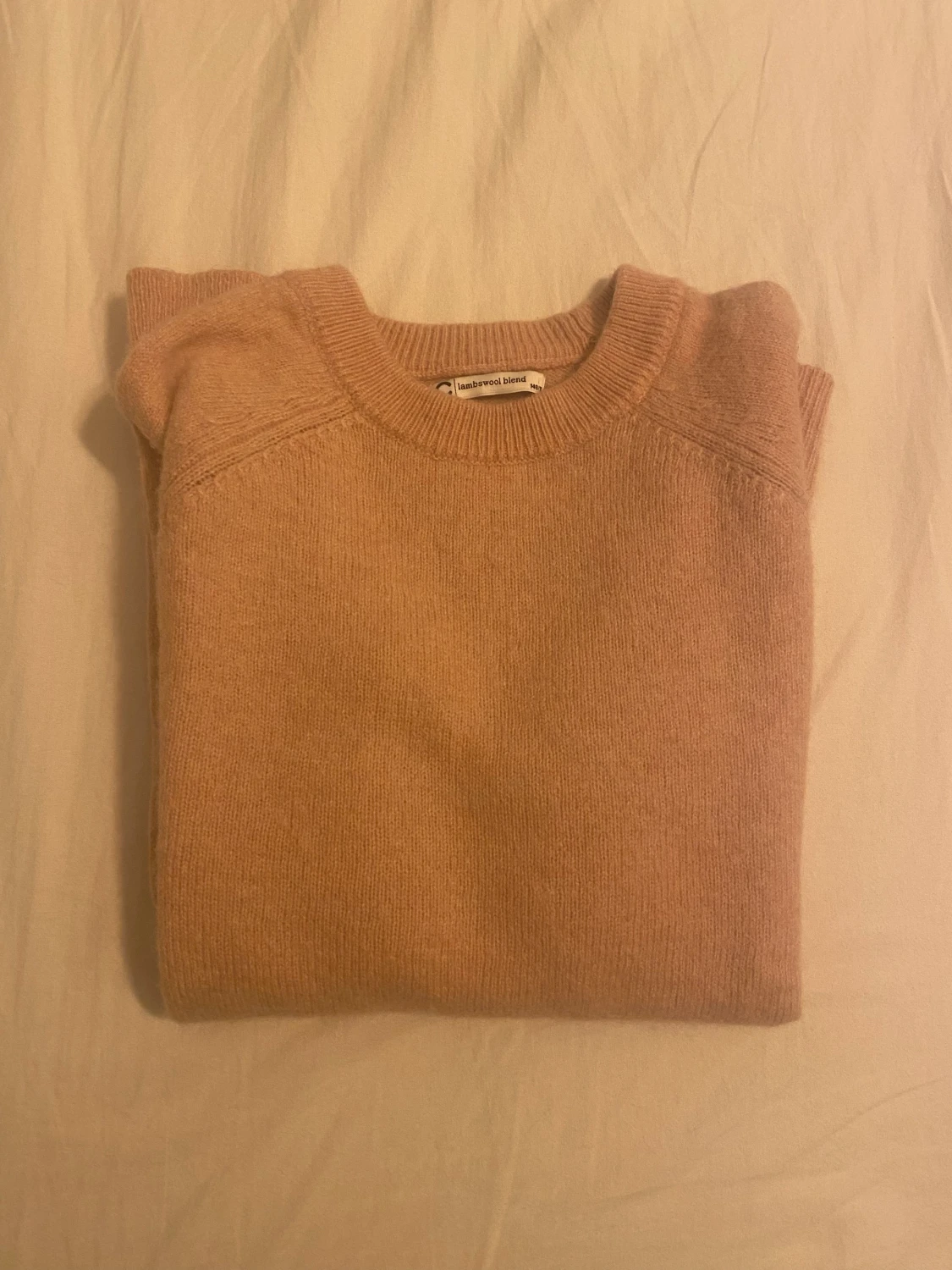 Rosa stickad tröja💞