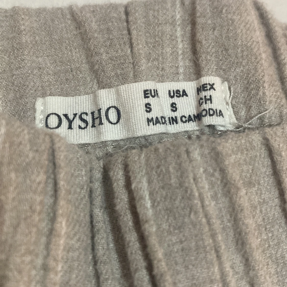 Beiga mysbyxor från Oysho, S - 91