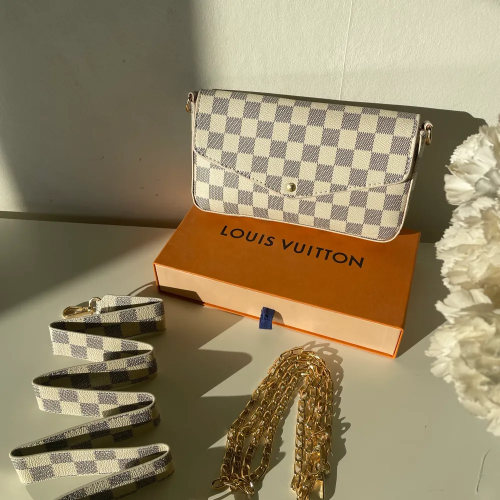 Louis Vuitton väska  Kvitto tillkommer . Väskor.