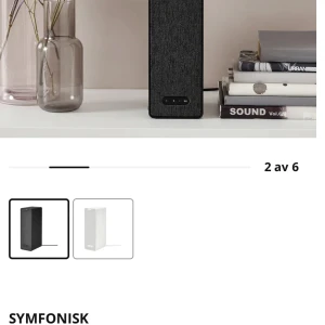 Sonos bokhyllehögtalare - Helt ny i obruten förpackning.