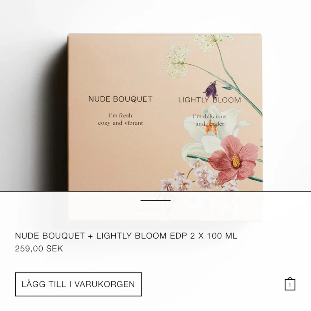 undrar om nån har detta tvåpack av parfymer från zara ( nude bouquet & lightly bloom ) till salu. finns att köpa på hemsidan men den kan inte levereras till dit jag bor :(. Parfym.