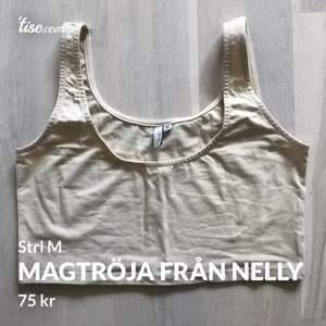 Topp från nelly - Helt ny beige magtröja från Nelly  Strl m  Kontakta för köp 