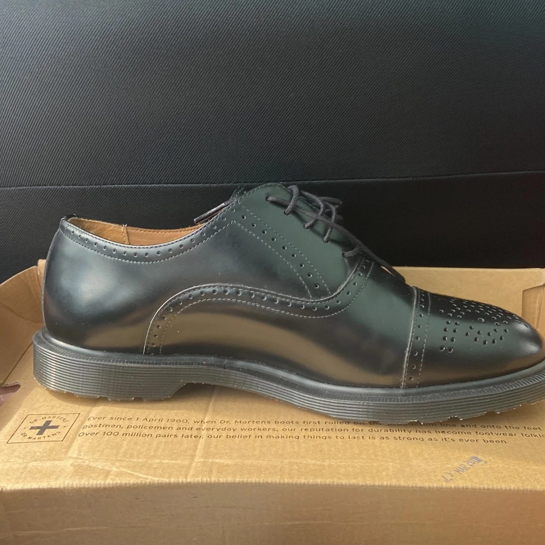 Martens skor i riktig läder - 90