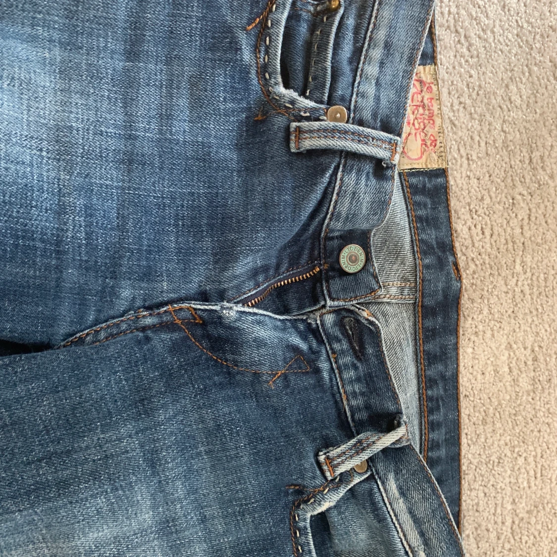 Lågmidjade byxor  - 90