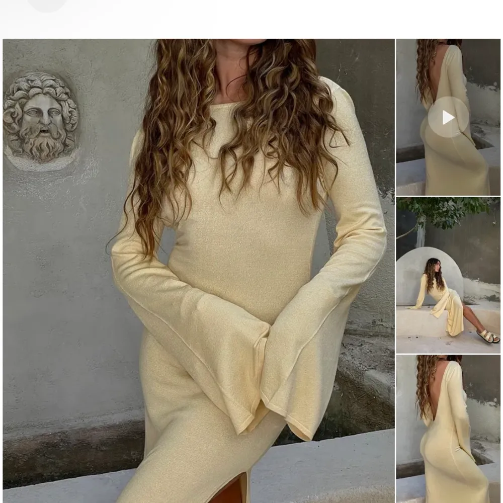 Säljer nu denna jättefina klänningen från Nakd! Nypris: 599kr pris kan diskuteras! Buda🫶🏻. Klänningar.