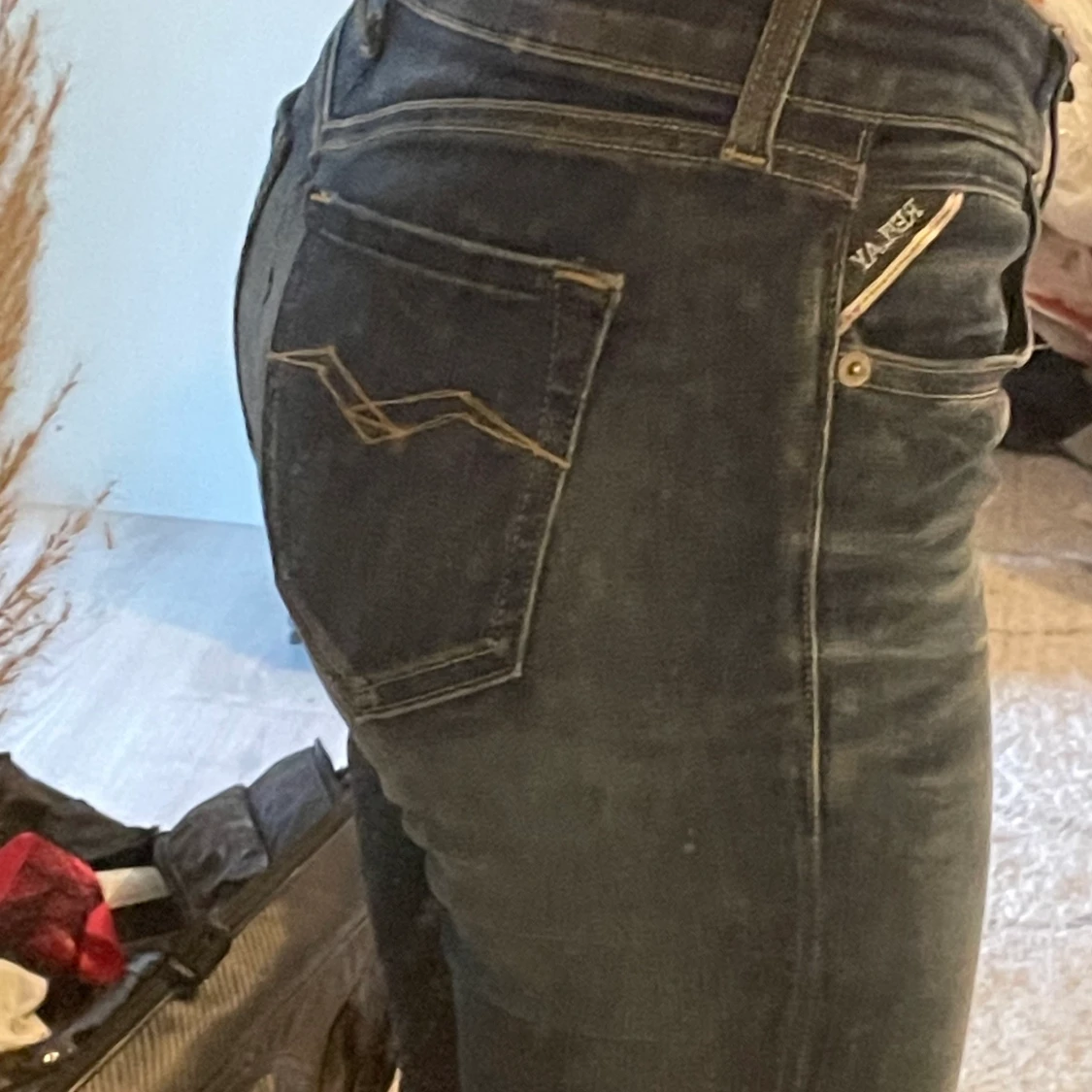 Vintage jeans låg midjas  - 91