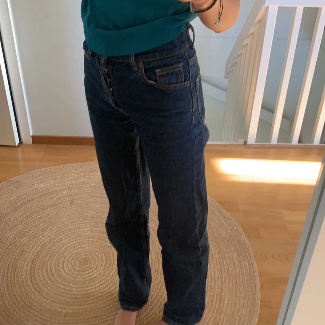 Säljer dem jötte fina zara jeansen  - 91