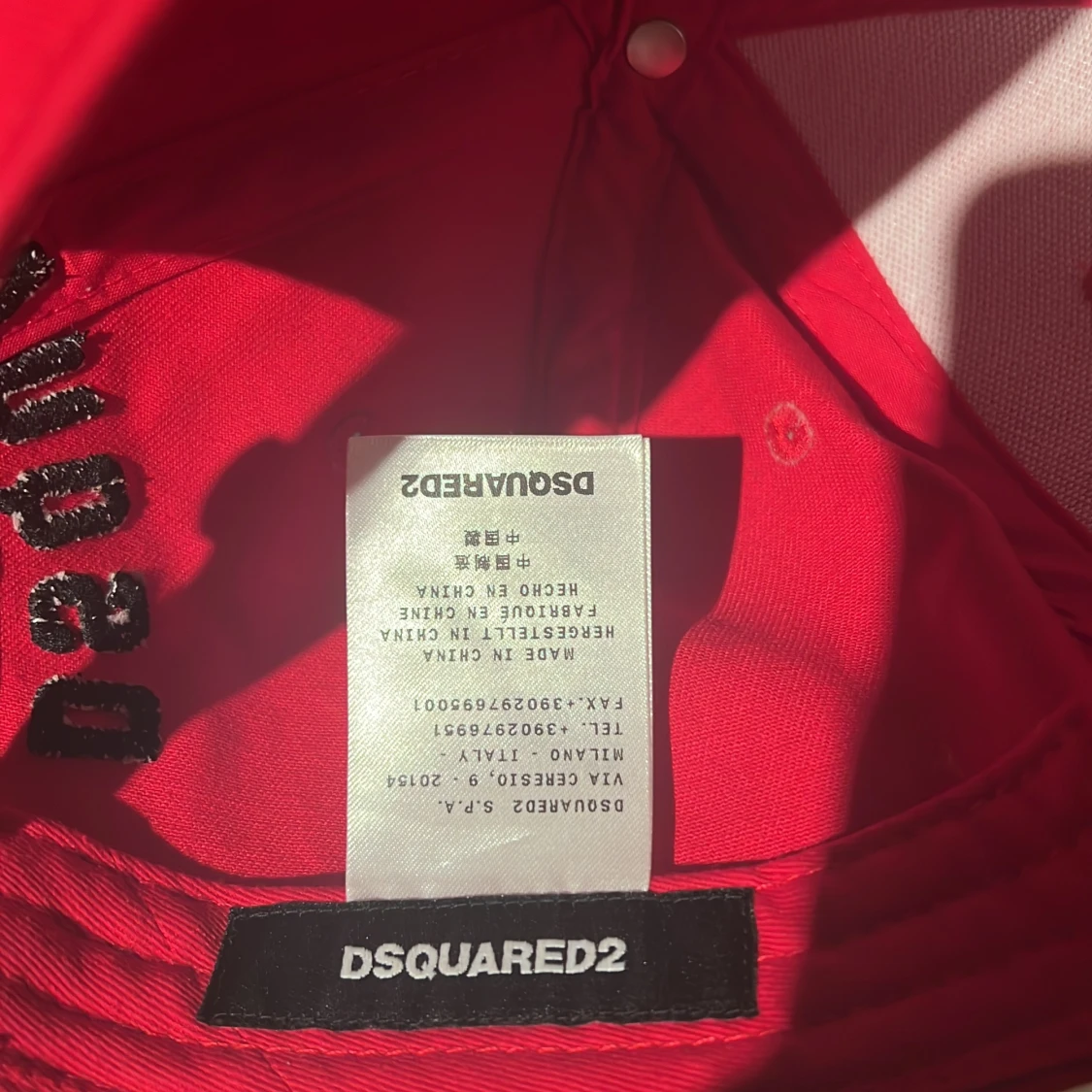 Oanvänd Dsquared2 keps - 91