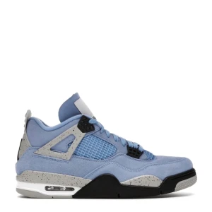 Air Jordan 4 Retro sneakers - Round toe, flat rubber sole, insole with logo, perforated design, mesh panel, ankle length, tongue with logo tag, the brand's signature Jumpman motif. Material: leather. These models are supplied by a premium sneaker marketplace. 