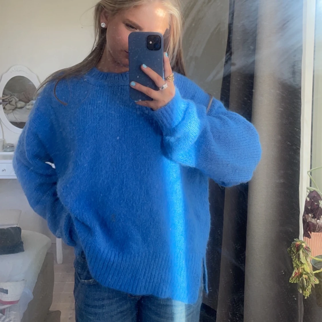 Stickad tröja💓💓