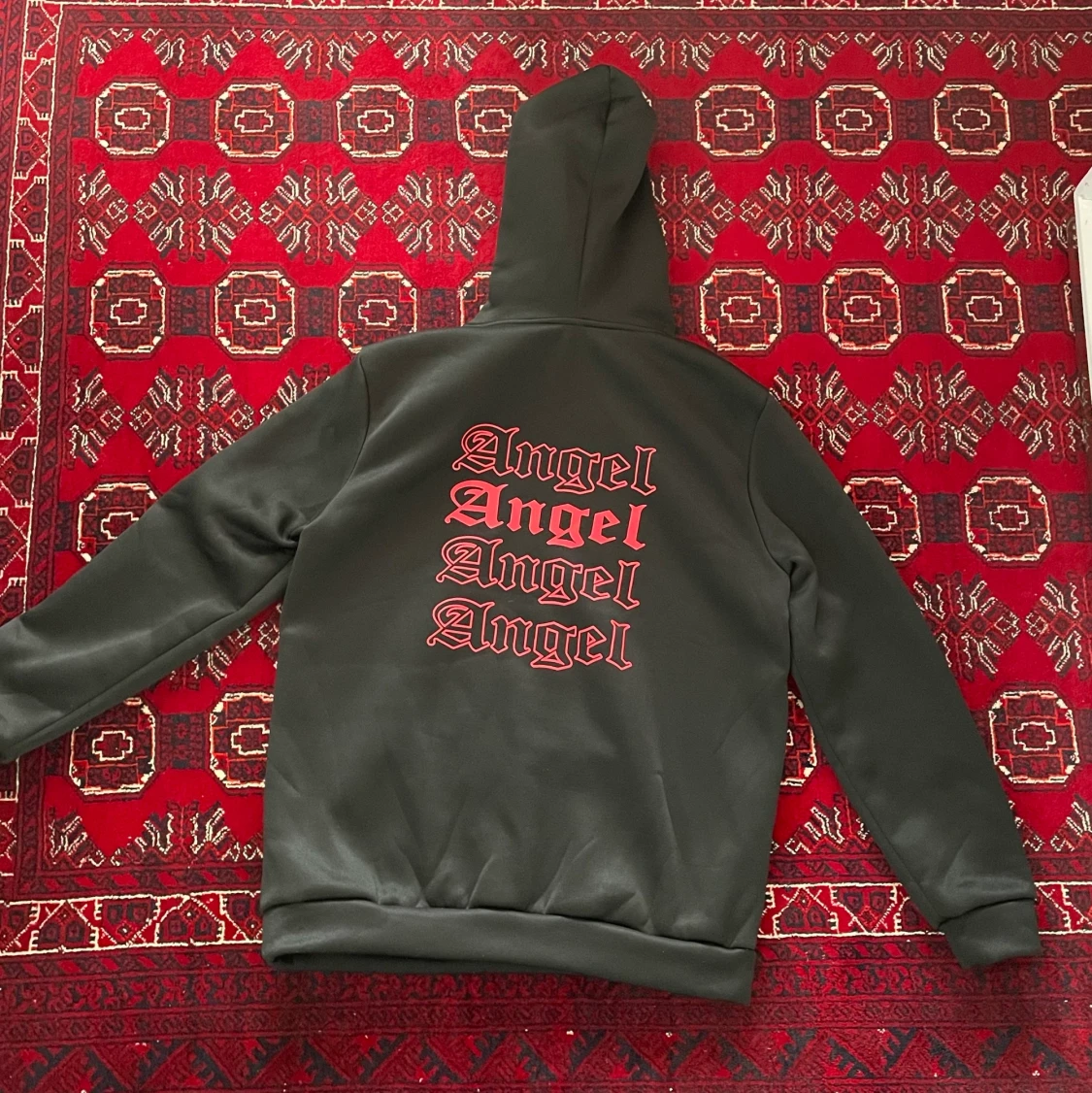Angel hoddie size M (Black/Red) - 90