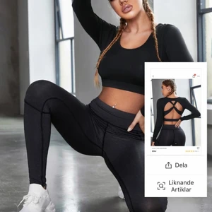 Träningströja från shein - Säljer en super snygg och skön tränings tröja i storlek S från shein 😍🤌 spårbar frakt tillkommer på 66kr!