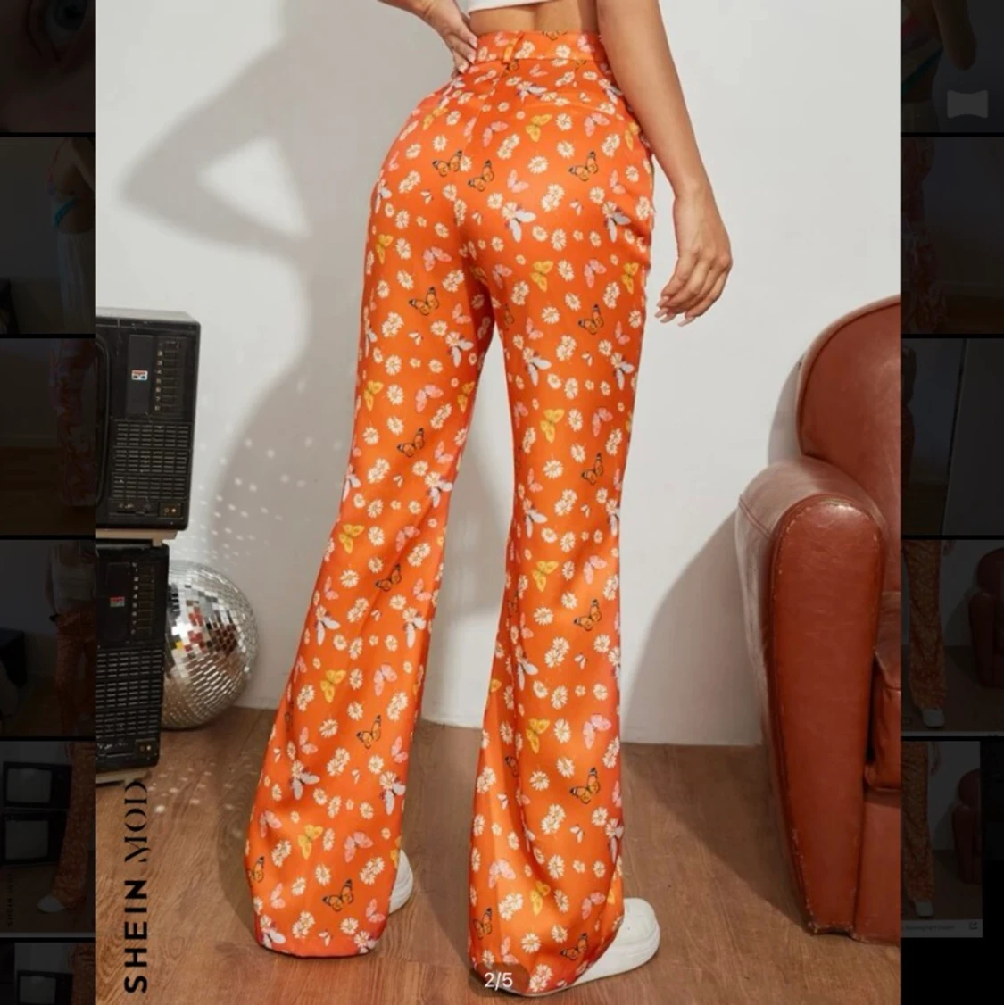 Oranga fjärilsbyxor strl M - 91