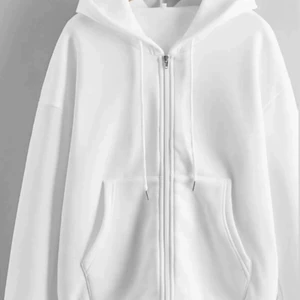 Vit zip hoodie - Vit zip hoodie stl s säljer då jag råka beställa två