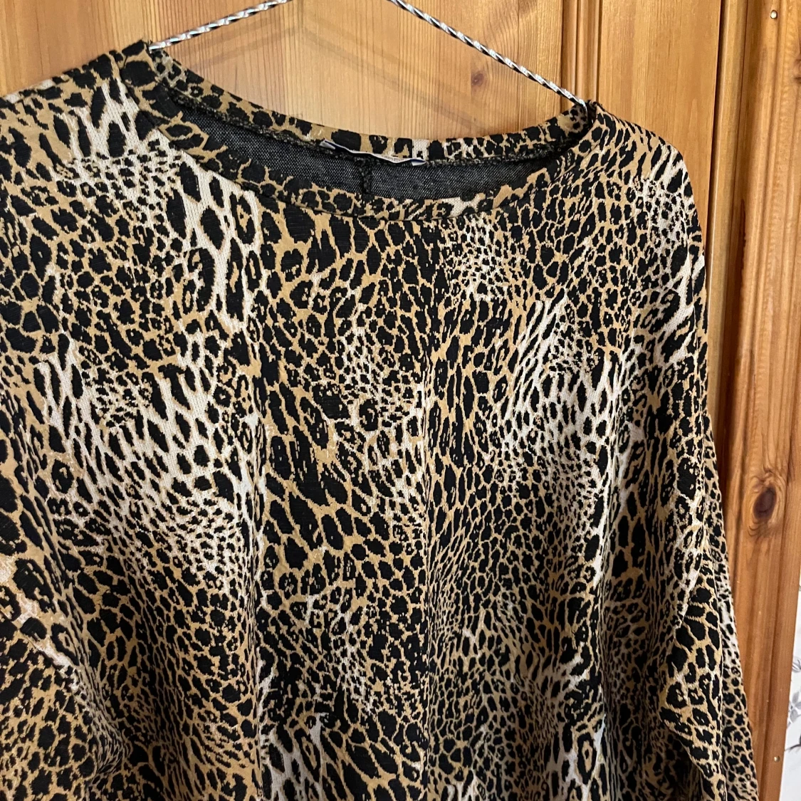 Leopardmönstrad topp - 90