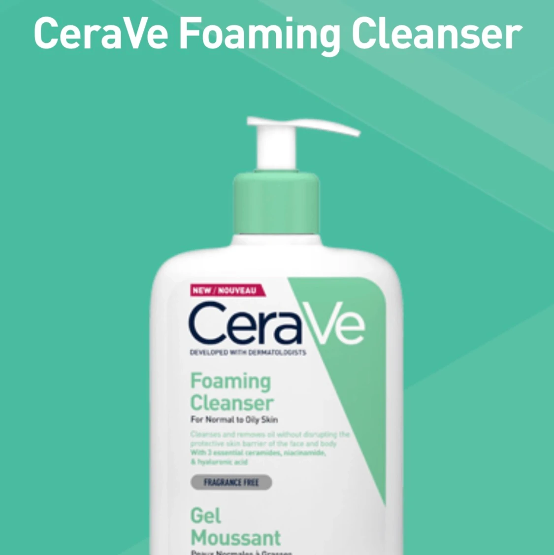 Oanvänd ansiktsrenglring