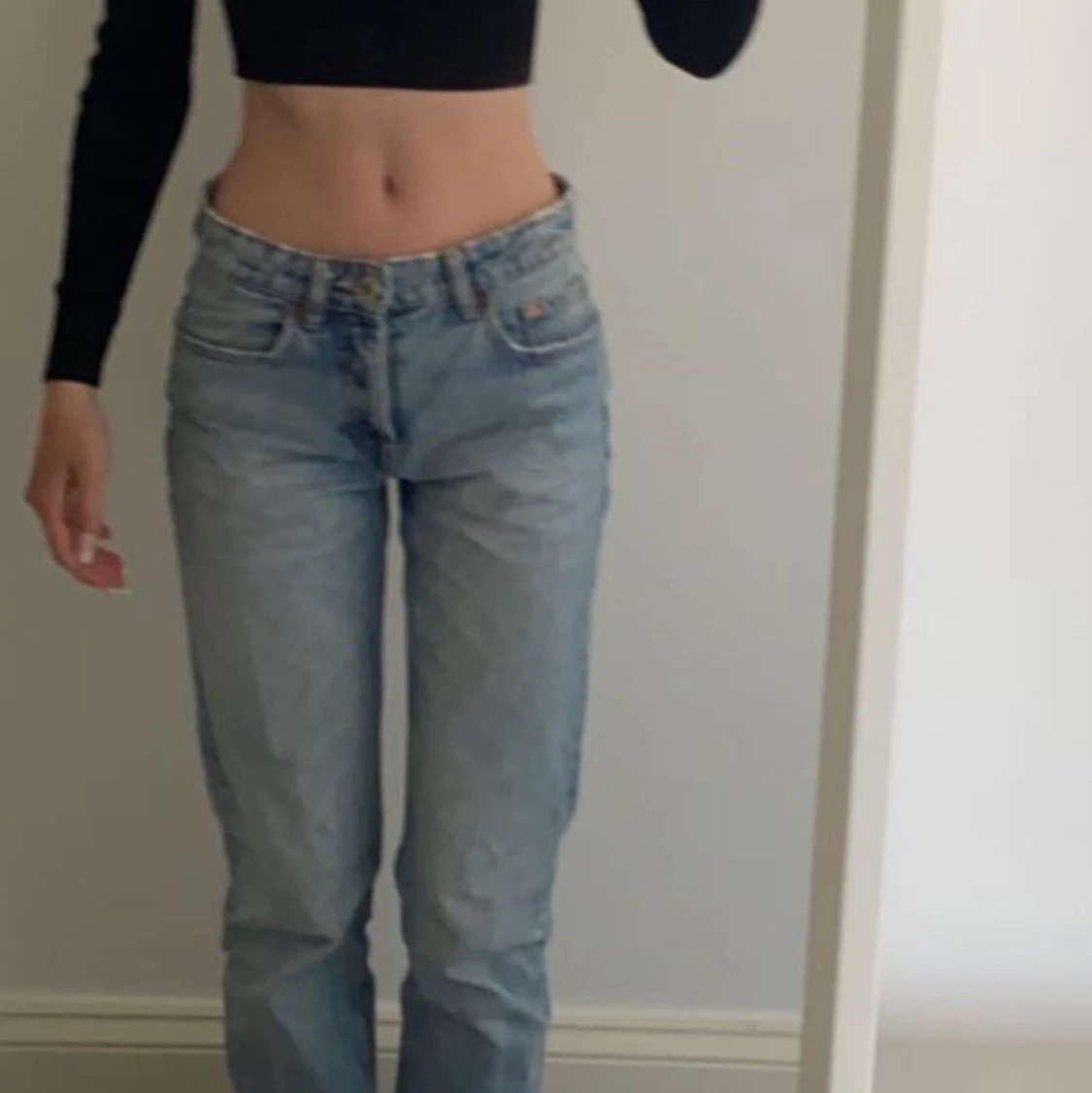 Svart långärmad tröja från Zara