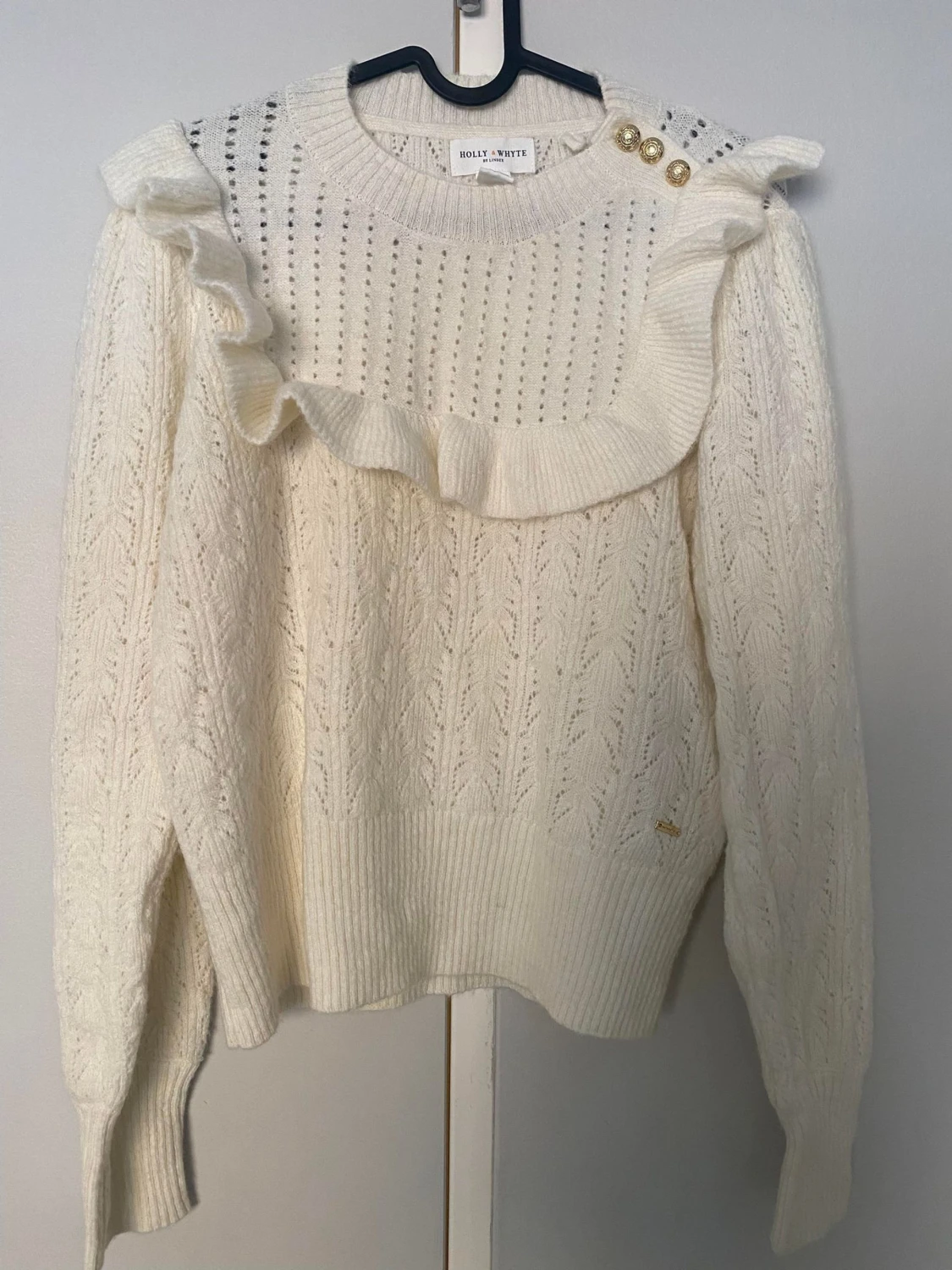 Stickad tröja holly and whyte xs