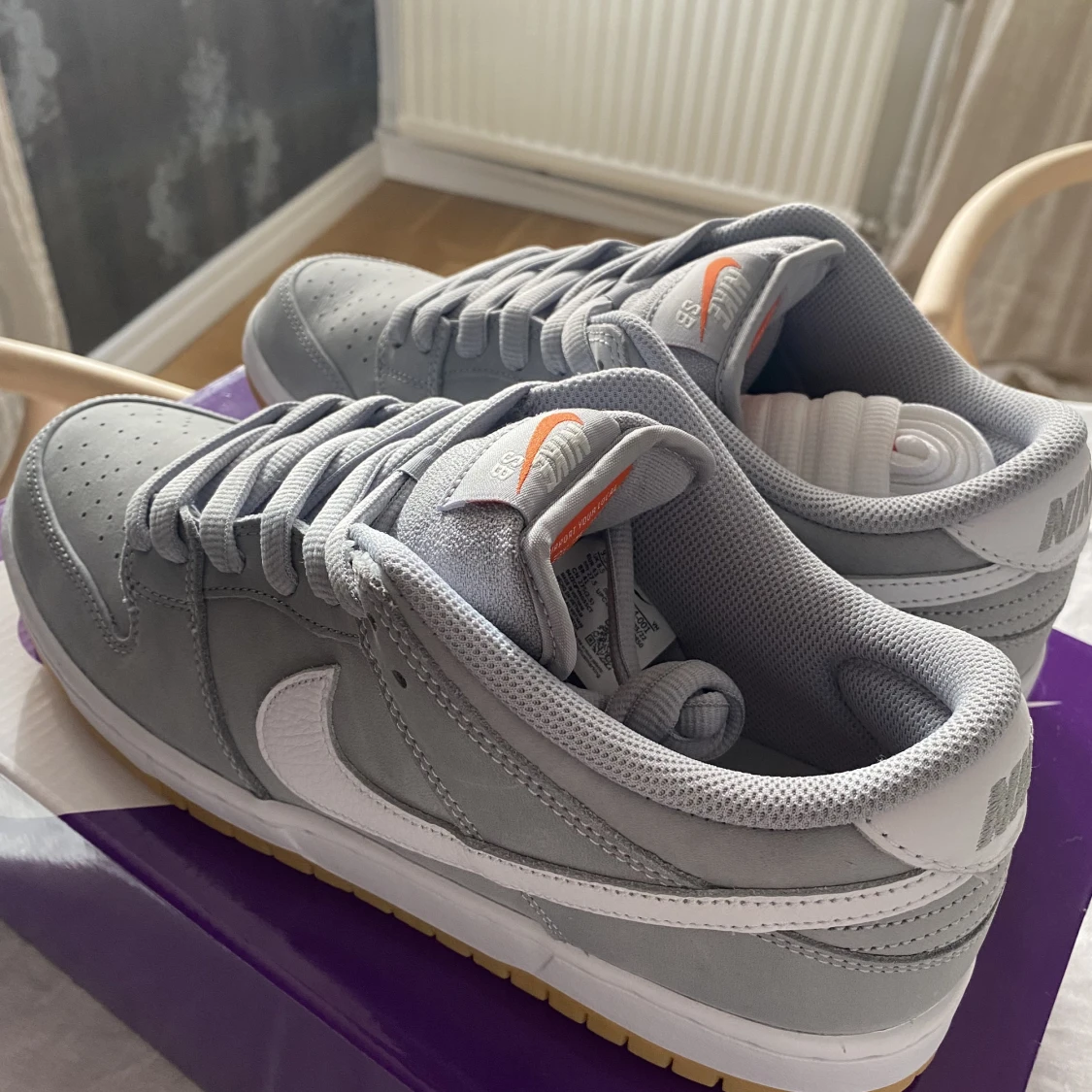 Stl. 43 - SB Dunk Low ”Grey Gum” - 91