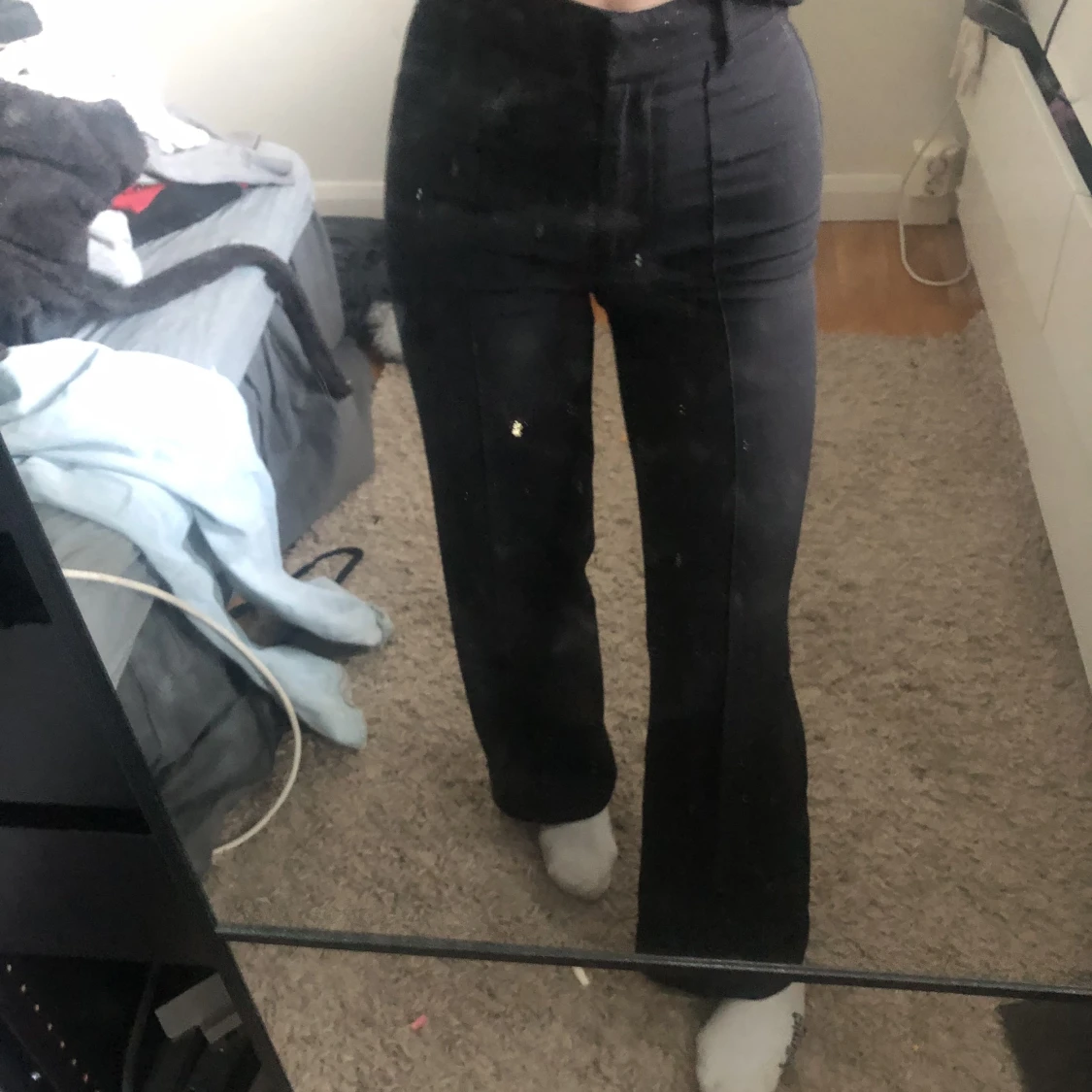 Svarta kostymbyxor  - 91
